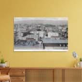 Luchtvaartstation van de stad # 2Oakland, CA Canvas Afdruk (Insitu (Woonkamer))