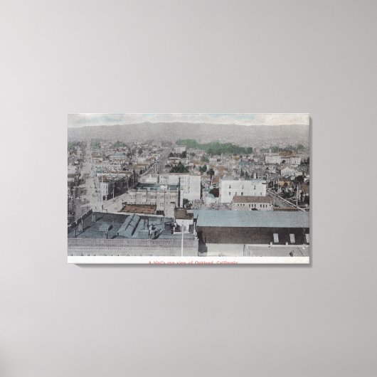 Luchtvaartstation van de stad # 2Oakland, CA Canvas Afdruk (Voorkant)