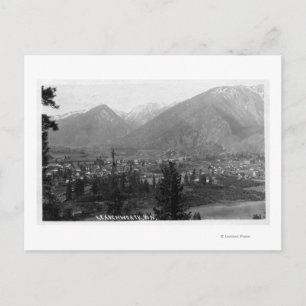 Luchtvaartstation van de stad 5 briefkaart