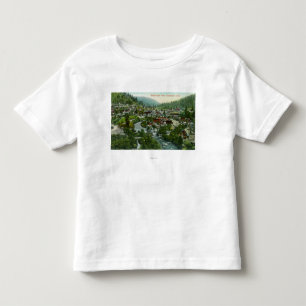 Luchtvaartstation van de stad Dunsmuir, CA Kinder Shirts