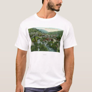 Luchtvaartstation van de stad Dunsmuir, CA T-shirt