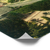 Luchtvaartstation van de stad poster (Hoek)