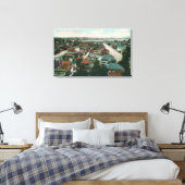 Luchtvaartstation van de stad Vallejo, CA Canvas Afdruk (Insitu (Slaapkamer))