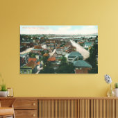 Luchtvaartstation van de stad Vallejo, CA Canvas Afdruk (Insitu (Woonkamer))