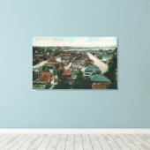 Luchtvaartstation van de stad Vallejo, CA Canvas Afdruk (Insitu (Houten vloer))