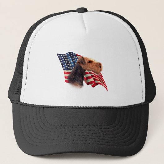Luchtvaartterriervlag Trucker Pet (Voorkant)