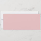 Luchtvaartticket zwangerschapsaankondiging (roze/b (Achterkant)