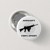 LUCHTVAARTUIG RONDE BUTTON 3,2 CM (Voorkant /achterkant)