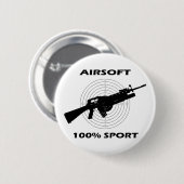 LUCHTVAARTUIG RONDE BUTTON 5,7 CM (Voorkant /achterkant)