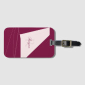 Luchtvaartuig Staartvin Bagage Label (Voorkant (horizontaal))