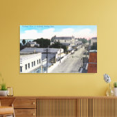LuchtvaartUitzicht van de stad Antioch, CA Canvas Afdruk (Insitu (Woonkamer))