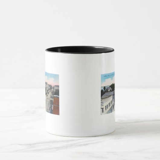 LuchtvaartUitzicht van de stad Antioch, CA Mok (Midden)