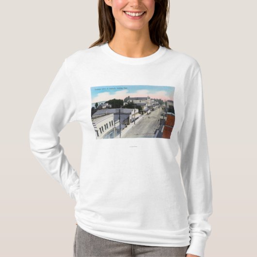 LuchtvaartUitzicht van de stad Antioch, CA T-shirt (Voorkant)