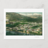 LuchtvaartUitzicht van de stad Kennett, CA Briefkaart (Voorkant)