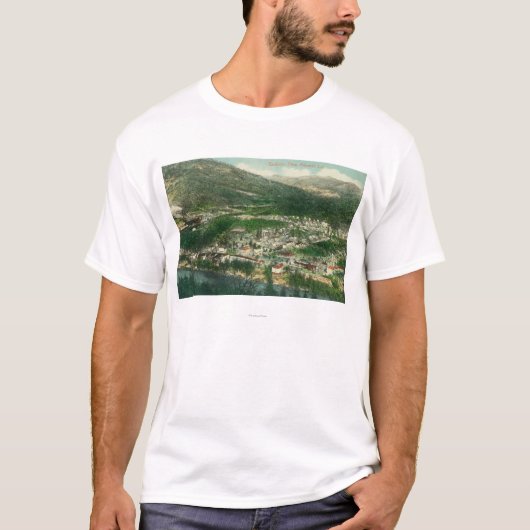 LuchtvaartUitzicht van de stad Kennett, CA T-shirt (Voorkant)