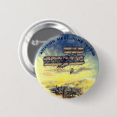 Luchtvaartvergadering - Button (Voorkant /achterkant)