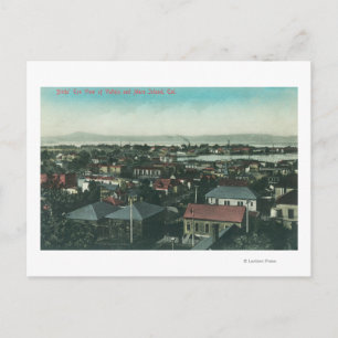 Luchtvaartverkeer Uitzicht van de stad en Mare Briefkaart