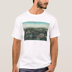 Luchtvaartverkeer Uitzicht van de stad en Mare T-shirt