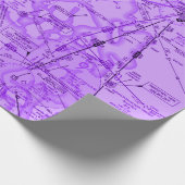 Luchtvaartverpakkingspapier Cadeaupapier (Hoek)