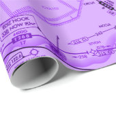 Luchtvaartverpakkingspapier Cadeaupapier (Rol Hoek)