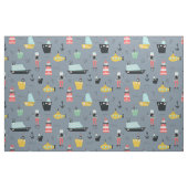 Luchtvaartvuurtorschip zilorman stof (Fat Quarter)