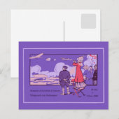  luchtvaartweek Antwerpen (Nederlands/Frans) Briefkaart (Voorkant / Achterkant)