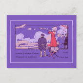  luchtvaartweek Antwerpen (Nederlands/Frans) Briefkaart (Voorkant)