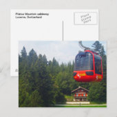 Luchtvaartwegen in het Briefkaart van het loodsgeb (Voorkant / Achterkant)