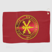 Luchtverdedigingsartillerie ADA Golfhanddoek (Horizontaal)
