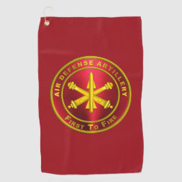 Luchtverdedigingsartillerie ADA Golfhanddoek