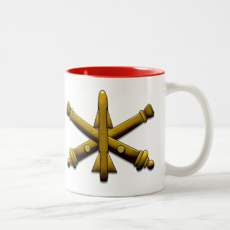 Luchtverdedigingsartillerie Drinkware Tweekleurige Koffiemok