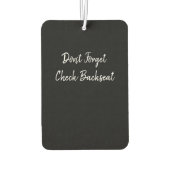 Luchtverfrisser (Achterkant)