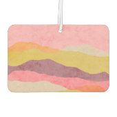 Luchtverfrisser Abstract gelaagd papierlandschap i (Achterkant)