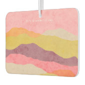 Luchtverfrisser Abstract gelaagd papierlandschap i (Links)