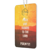 Luchtverfrisser dankbaarheid aan de Heer. (Links)