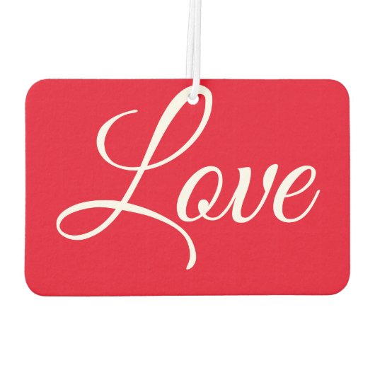 Luchtverfrisser Heart Vorm (Achterkant)