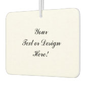  luchtverfrisser - Jouw tekst of desi toevoegen (Links)