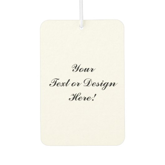  luchtverfrisser - Jouw tekst of desi toevoegen (Voorkant)