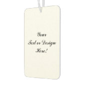  luchtverfrisser - Jouw tekst of desi toevoegen (Links)