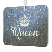 Luchtverfrisser - Queen Crown Glitter Blauw (Links)