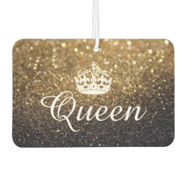 Luchtverfrisser - Queen Crown Glitter Goud