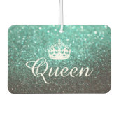 Luchtverfrisser - Queen Crown Glitter Groen (Voorkant)