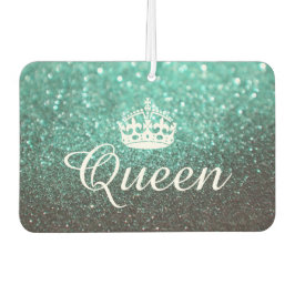 Luchtverfrisser - Queen Crown Glitter Groen