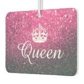 Luchtverfrisser - Queen Crown Glitter Roze (Links)