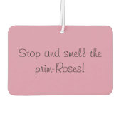 Luchtverfrisser - Roze Bloesems (Achterkant)