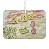 Luchtverfrisser voor de Mah Jong (mahjong) Lover (Achterkant)