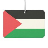Luchtverfrissers met de vlag van Palestina Luchtverfrisser (Achterkant)