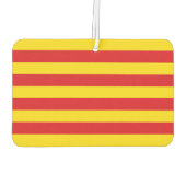 Luchtverfrissers met vlag van Catalonië Luchtverfrisser (Achterkant)