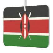 Luchtverfrissers met vlag van Kenia Luchtverfrisser (Links)