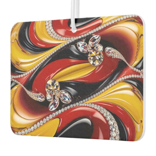 Luchtverfrissers voor auto's met Belgisch kleureno Luchtverfrisser (Links)